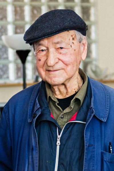 Jonas Mekas photo Ludo Segers