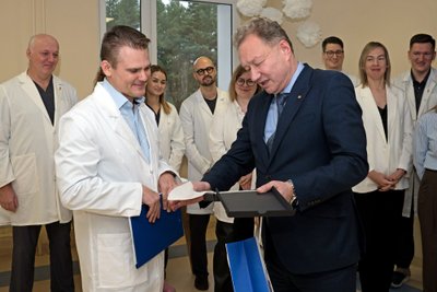 Klaipėdos universiteto ligoninė atidarė naują Ausų, nosies ir gerklės ligų skyrių