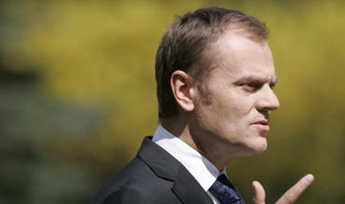 Lenkijos Ministras Pirmininkas Donaldas Tuskas