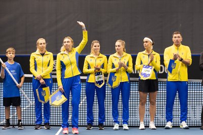 Billie Jean King taurės atkrintamosios varžybos: Ukraina - Nyderlandai