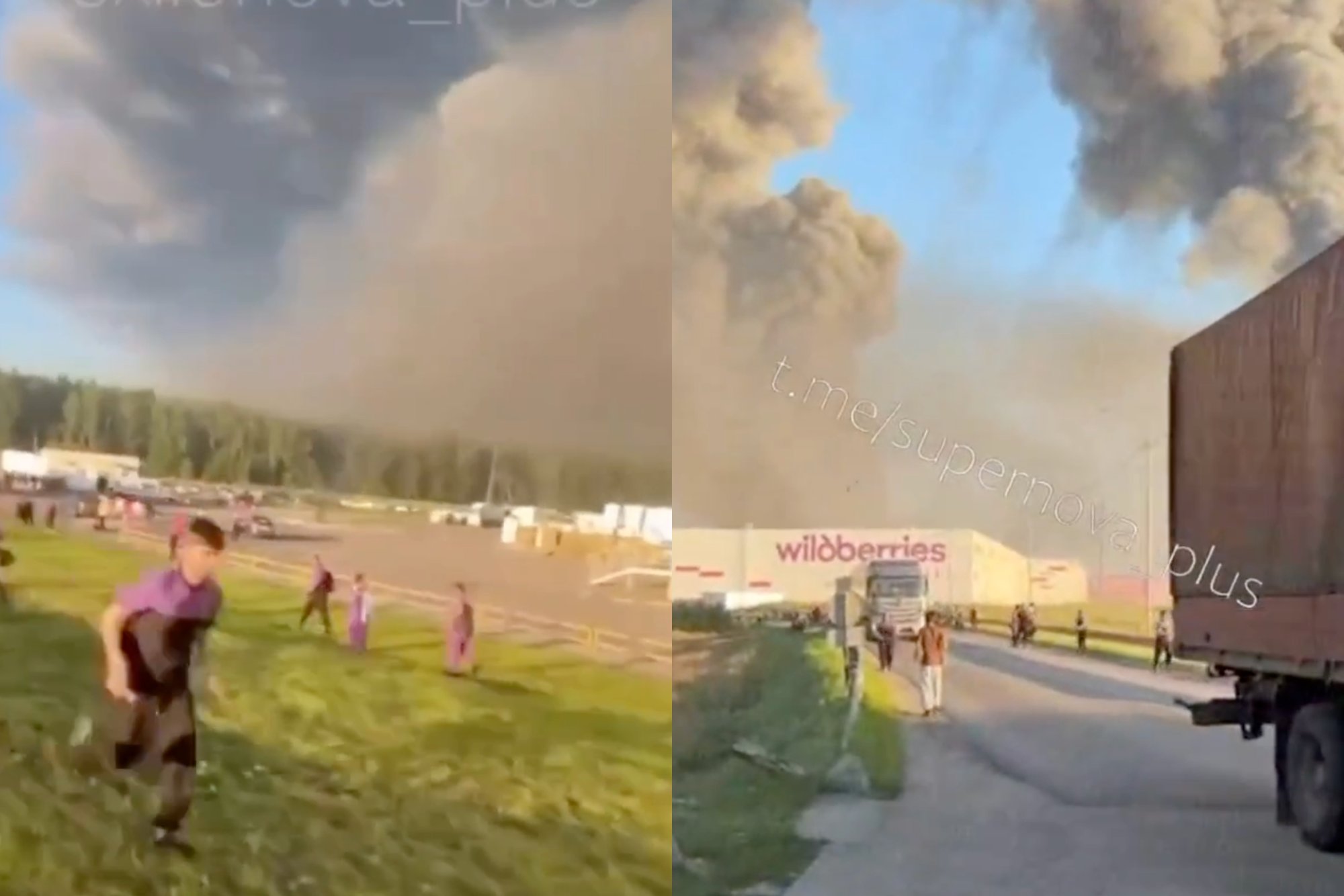 Witnesses Describe Chaos at Russian Warehouse After Drone Attack, Claiming Management Blocked Exits