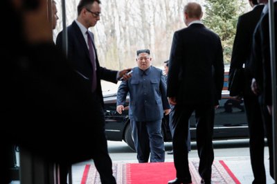 Kim Jong Unas, Vladimiras Putinas