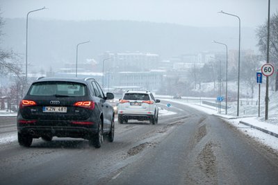 Pirmasis sniegas Vilniuje