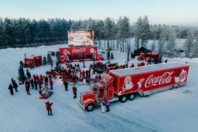 Coca-Cola Kalėdų karavanas atvyksta į Vilnių