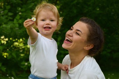 Dvejų metukų dukrytė Gerda – pametusi galvą dėl lėktuvų.