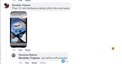 Policija paneiginėja gandus