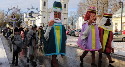 Trys karaliai Marijampolėje, nuotr. savivaldybės.