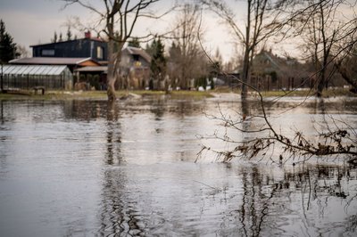 Pavasarinis potvynis Panevėžio rajone
