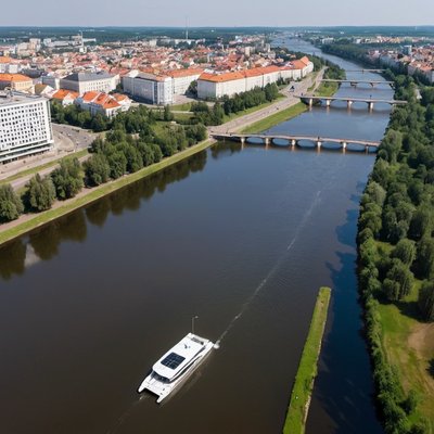 „Vilniaus viešasis transportas“: pasirašyta sutartis dėl elektrinių laivų tiekimo 