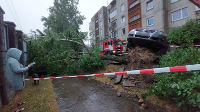 Audros padariniai Lietuvoje