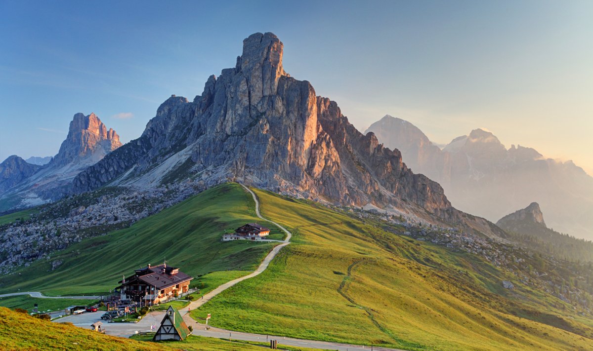 Įspūdingi Italijos Alpių vaizdai