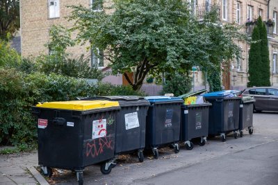 Šiuklių konteineriai Žvėryne