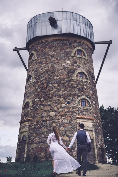 Aktorė Skaistė Vievesė su vyru Irmantu / Foto: Irmanto Gintalo 