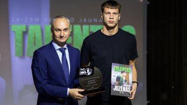 NKL apdovanojimų ceremonijoje „Žalgirio“ deimantas sulaukė dvigubo įvertinimo