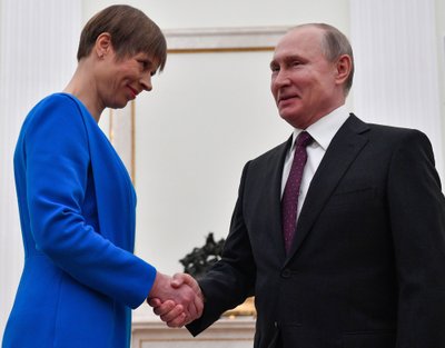 Kersti Kaljulaid, Vladimiras Putinas