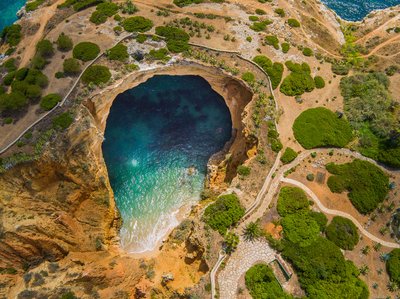  Portugalijos pietinė dalis labai populiari tarp nardymo entuziastų, „Algarve Tourism Bureau“ nuotr