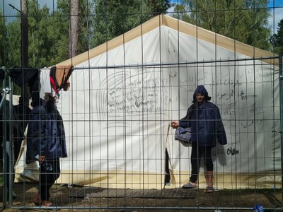 Migrantų stovykla Rūdninkuose