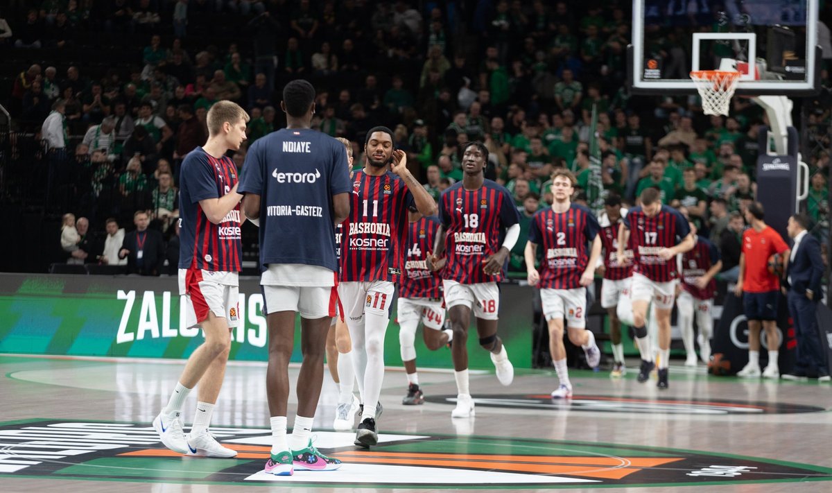 Eurolyga: Kauno „Žalgiris“ – Vitorijos „Baskonia“