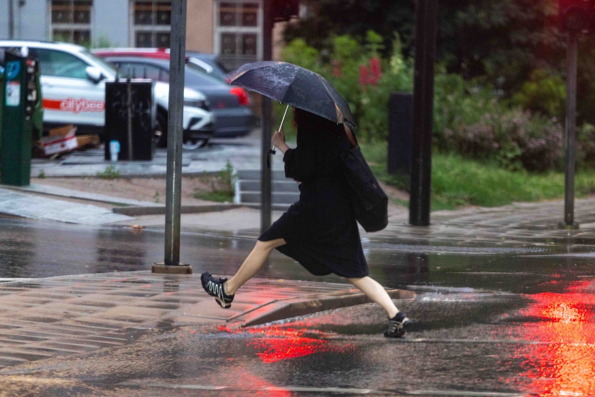 No Step Without an Umbrella: Warmer Weather Will Have to Wait