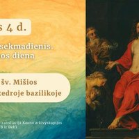 Šv. Mišios Kauno arkikatedroje bazilikoje