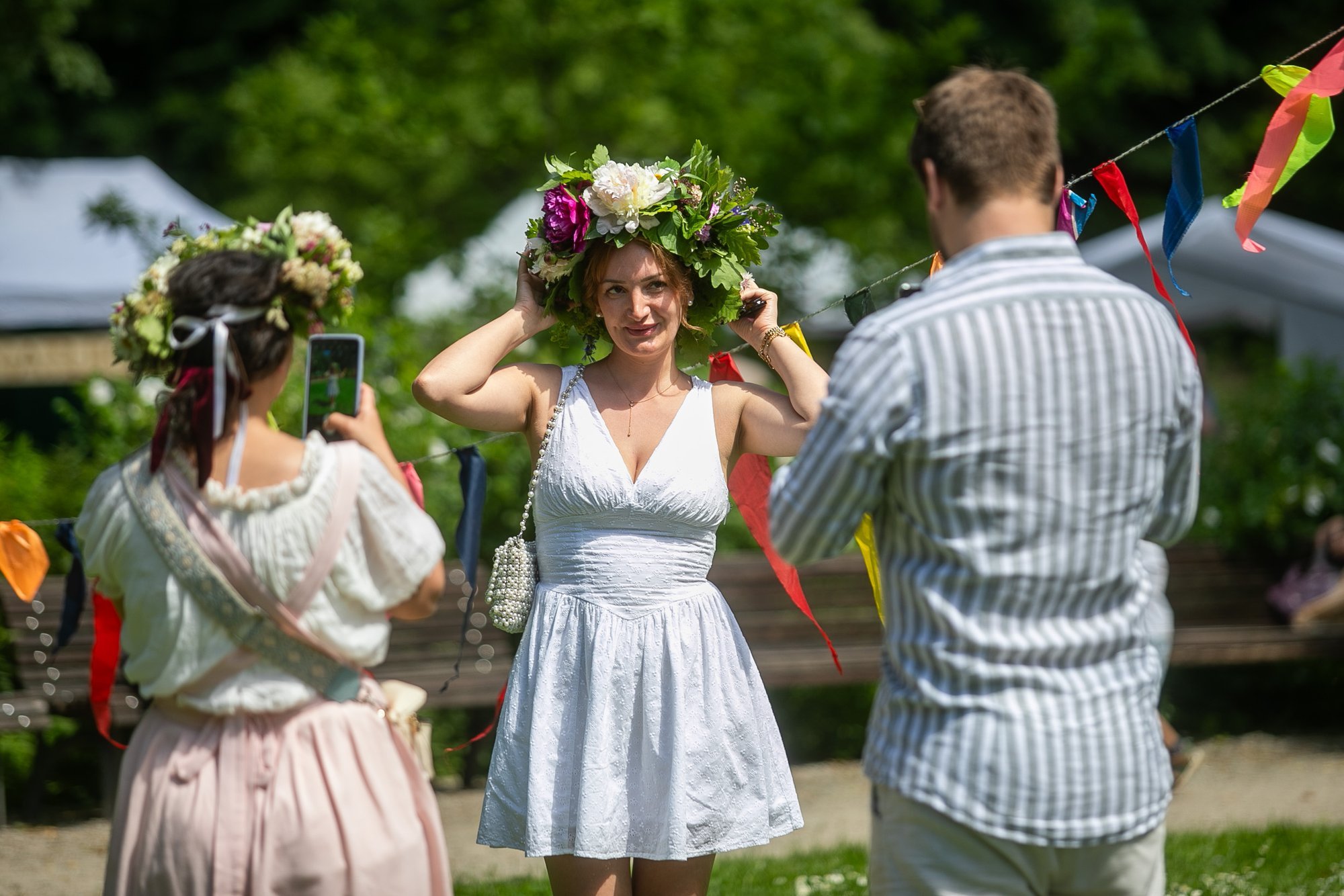 Herb Market Takes Place in Bernardinų Garden: Take a Look