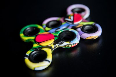 Sukutis "Fidget Spinner"