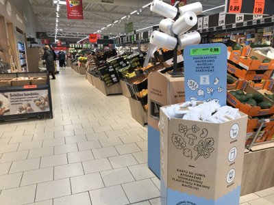 „Lidl“ daugkartiniai maišeliai