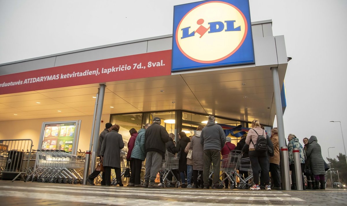 Lidl parduotuvės atidarymas Jurbarke