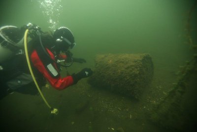 Baltijos jūros dugne dūlančios atliekos