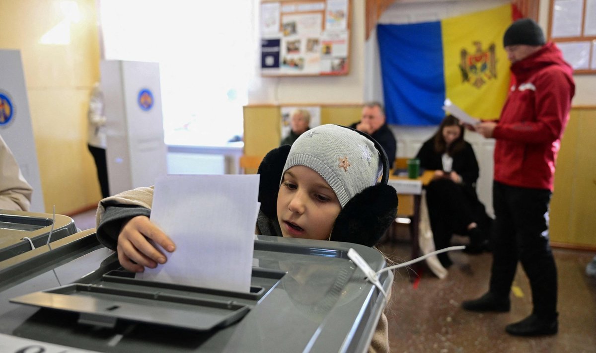 Moldovoje – prezidento rinkimai ir referendumas dėl prisijungimo prie ES 