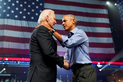 Joe Bidenas ir Barackas Obama 