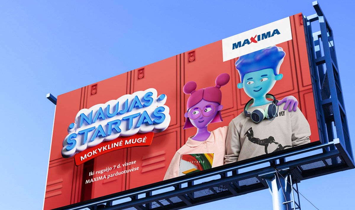 Naujoje „Maximos“ reklaminėje kampanijoje – alternatyvi mokykla ir ...