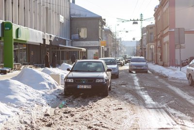 Stovėjimo aikštelė Panevėžyje // M. Garucko nuotr.