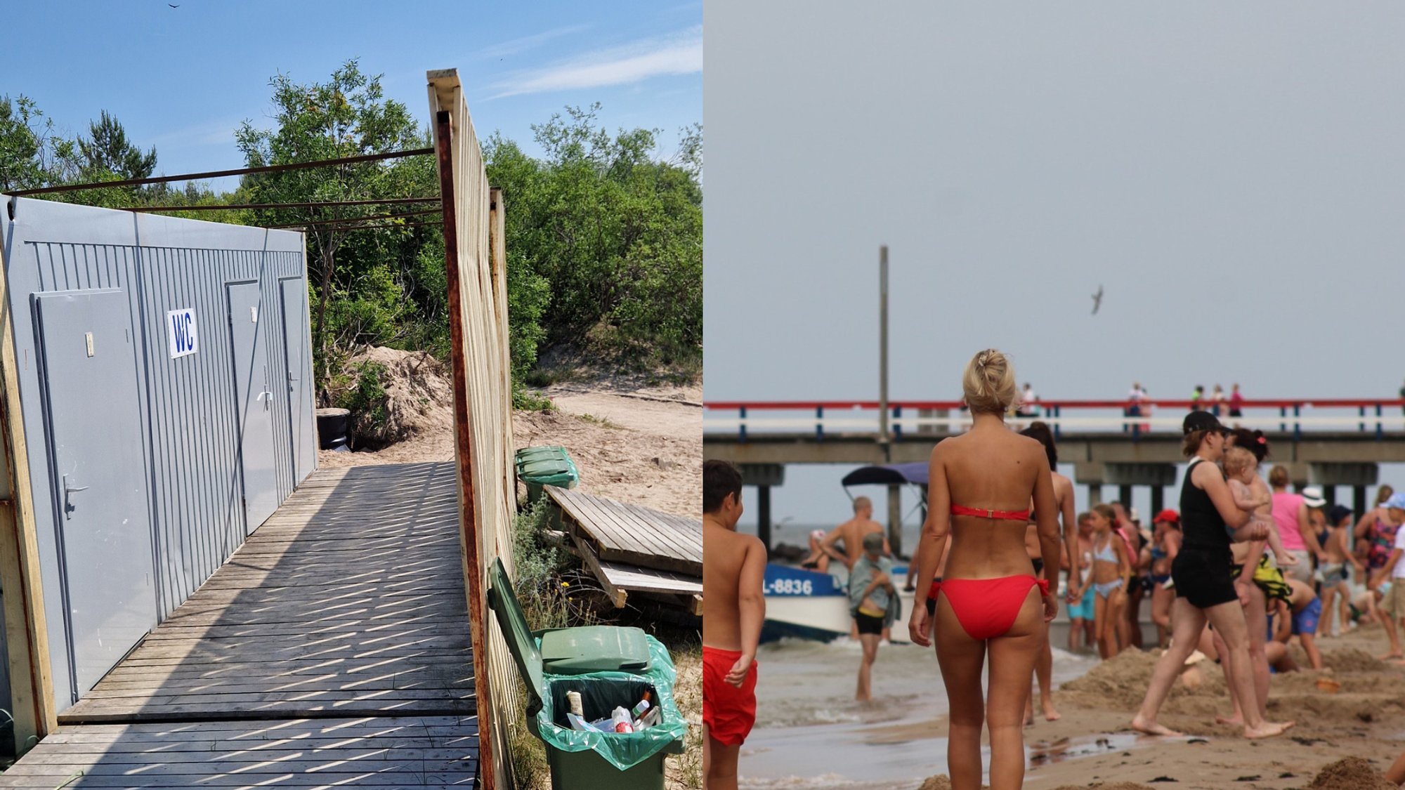 Unpleasant Odor in Šventoji Dunes Surprises Visitors