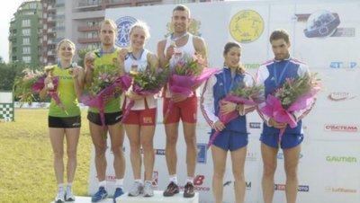 Laura Asadauskaitė ir Justinas Kinderis, pentathlon.org nuotr.