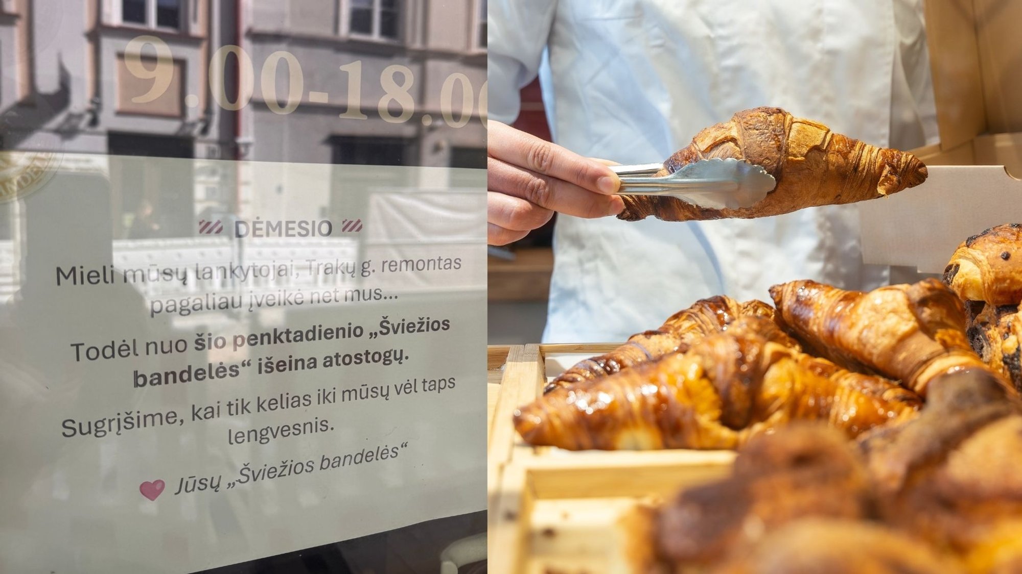 Street repairs force closure of bakery that operated for 26 years