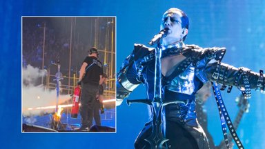 Plinta vaizdo įrašas: „Eurovizijoje“ po pasirodymo užsidegė scena