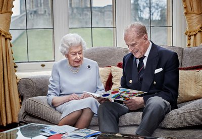 Karalienė Elizabeth II ir princas Philipas