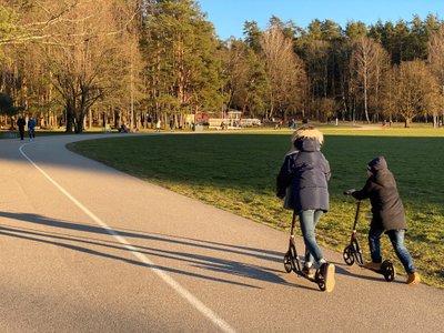 Vingio parkas dieną prieš karantiną