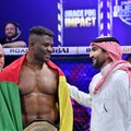 Istoriją perrašęs Ngannou nokautu iškovojo čempiono diržą