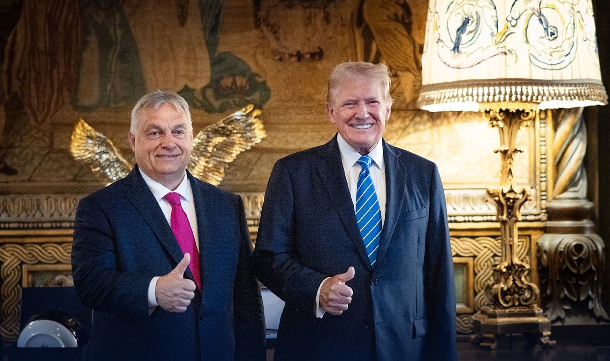 Orbánas po Trumpo pergalės ragina peržiūrėti ES strategiją dėl Ukrainos