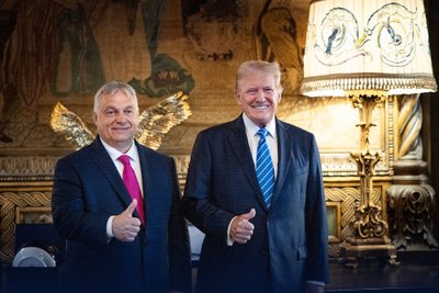 Orbánas po Trumpo pergalės ragina peržiūrėti ES strategiją dėl Ukrainos