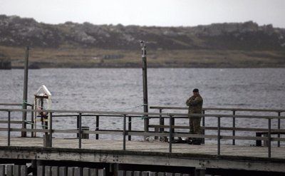 Britų kareivis mena konflikto laikus