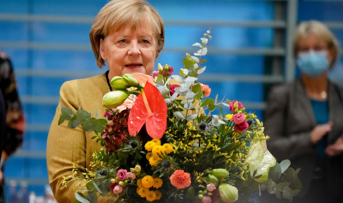 Vokietijos politikai sveikina A. Merkel, privačiai švenčiančią 70-ąjį gimtadienį