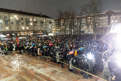 Protestas "Dešimt tylos minučių" 