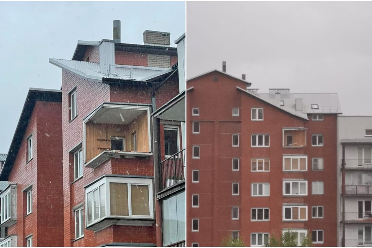 Audra ir liūtis pridarė žalos: draudimo bendrovės atstovas pasakoja ...