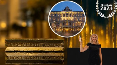 „Grand Hotel Vilnius“ laimėjo prestižinį „Istorinio 2024-ųjų viešbučio“ Europoje titulą 