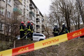 Penktame daugiabučio aukšte esančiame bute Dzūkų gatvėje įvyko sprogimas