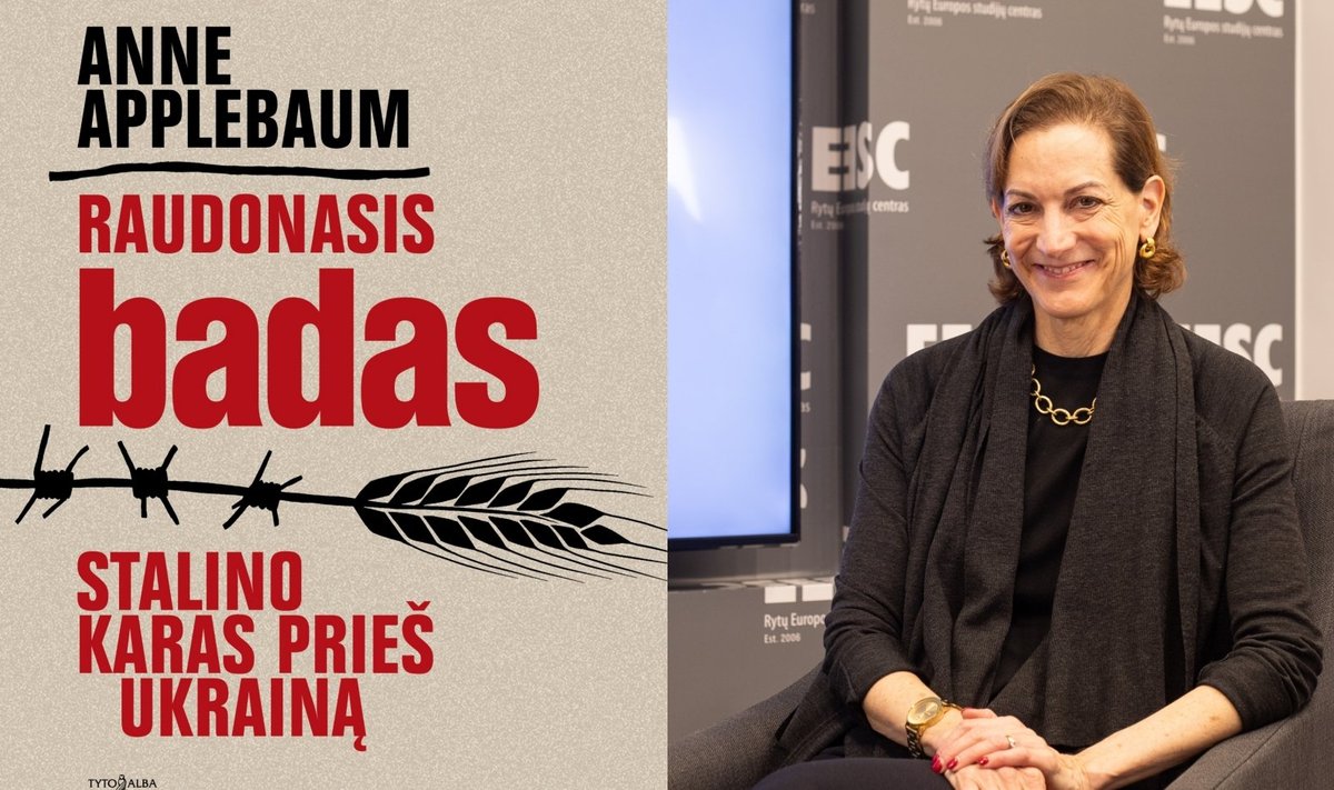 Anne Applebaum. Raudonasis badas (G. Kavaliauskaitės nuotr.)