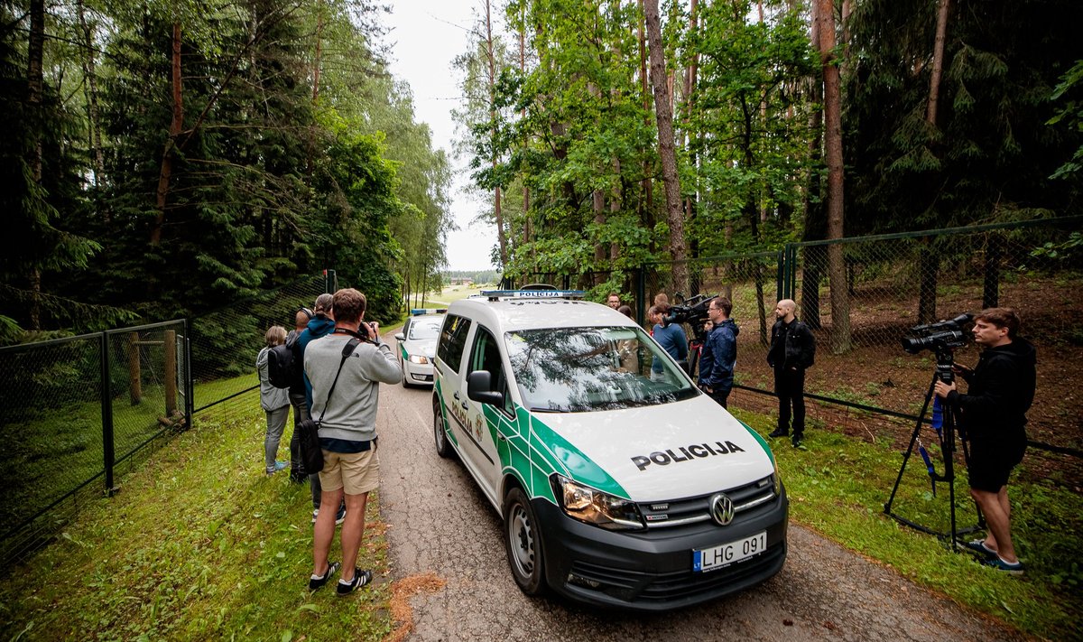 Spaudos konferencija dėl bendrovės „Geovika“ sklype galimai esančio požeminio pastato